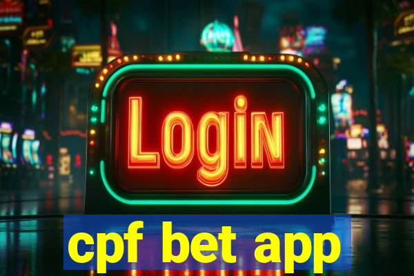 cpf bet app