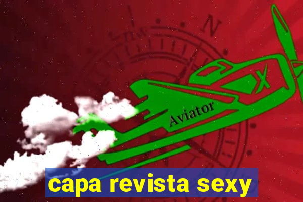 capa revista sexy