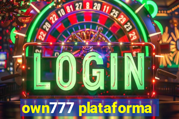 own777 plataforma