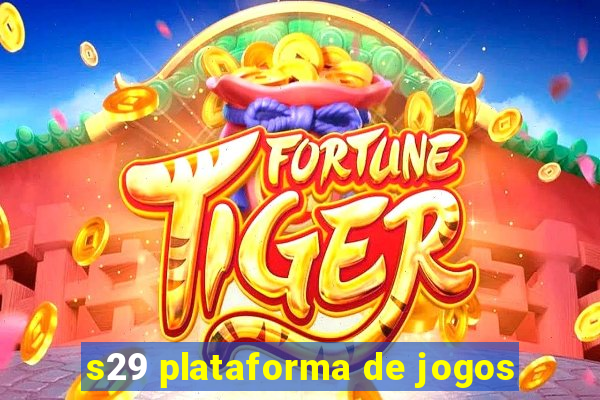 s29 plataforma de jogos