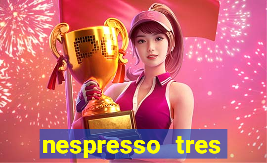 nespresso tres luzes piscando